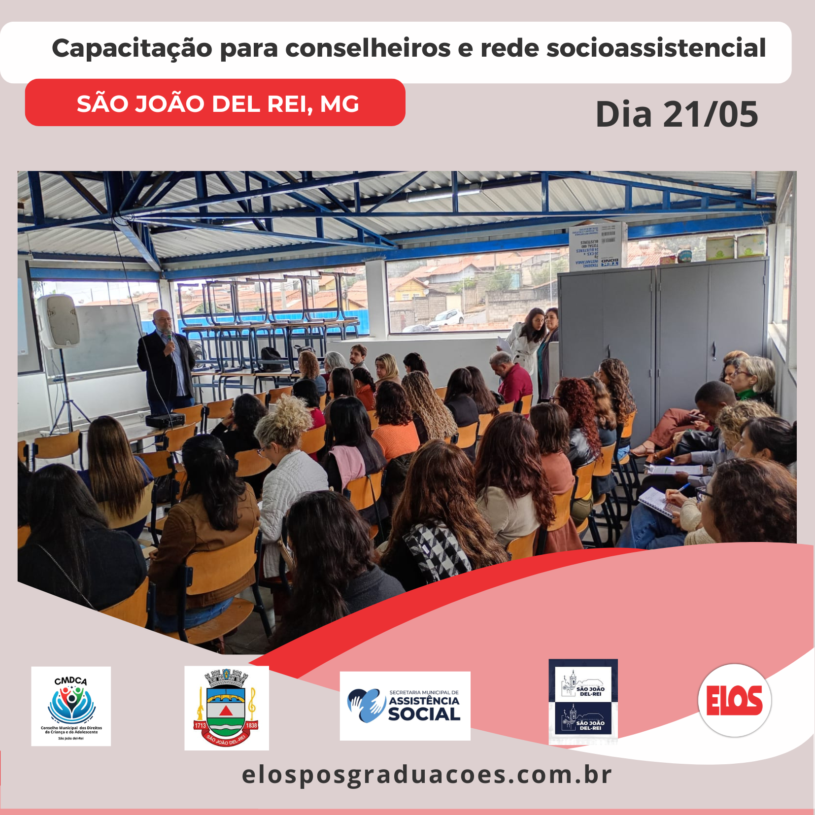 Capacitação sobre os Tipos de Violência contra Crianças e Adolescentes em SJDR