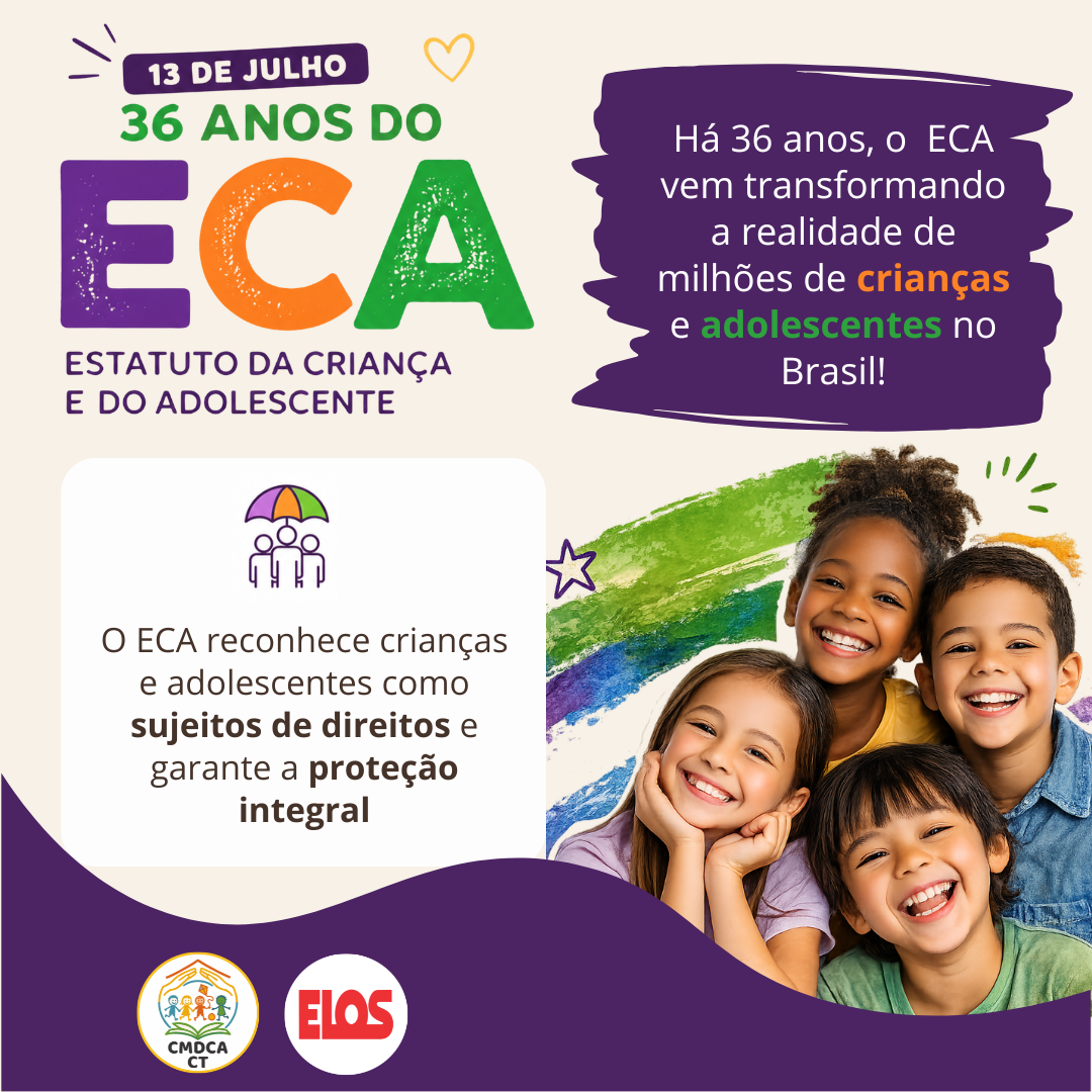 ECA completa 36 anos e reforça a importância da formação permanente dos profissionais da rede de proteção